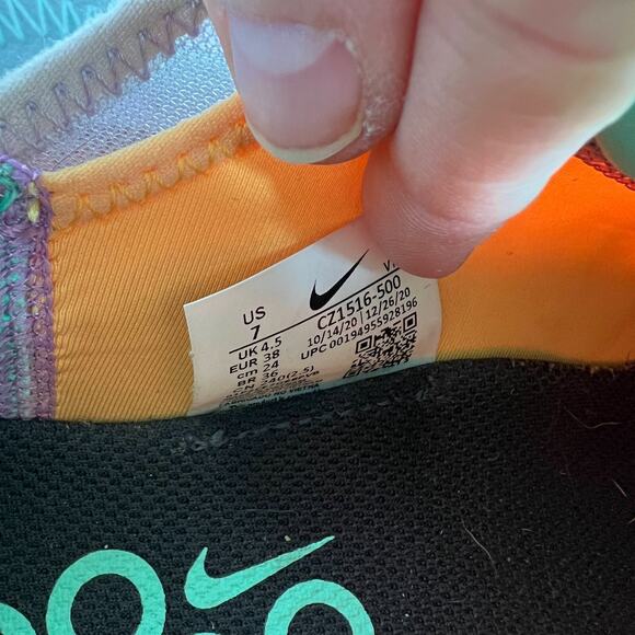 Nike Air Max 2090 Easter Sneaker Women's 7 Multicolor Running Shoes CZ1516-500 - Picture 12 of 12